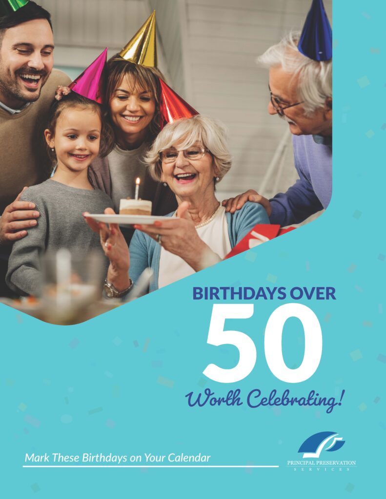 Birthdays Over 50 Worth Celebrating